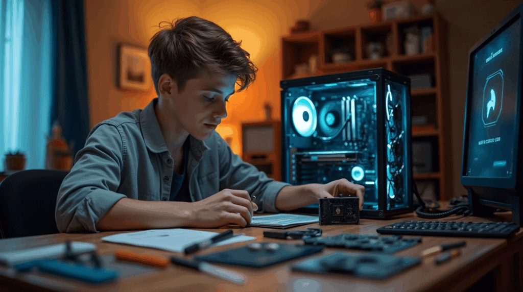 Збірка першого комп’ютера