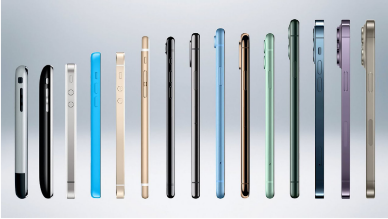 Всі моделі айфонів: еволюція від першого до останнього