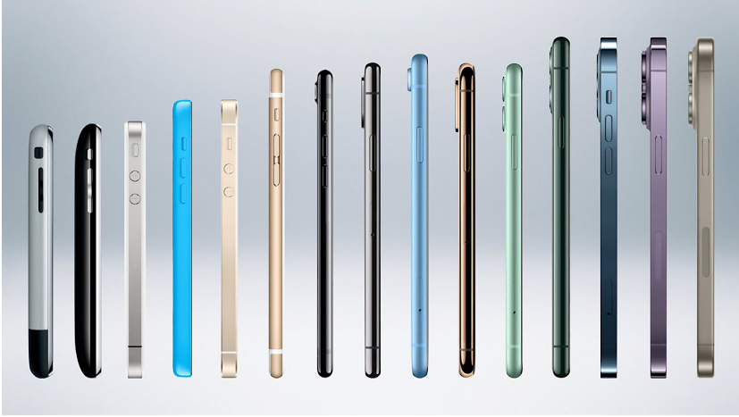 Всі моделі айфонів: еволюція від першого до останнього